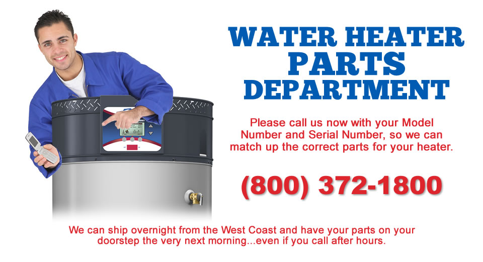 commercial water heater parts